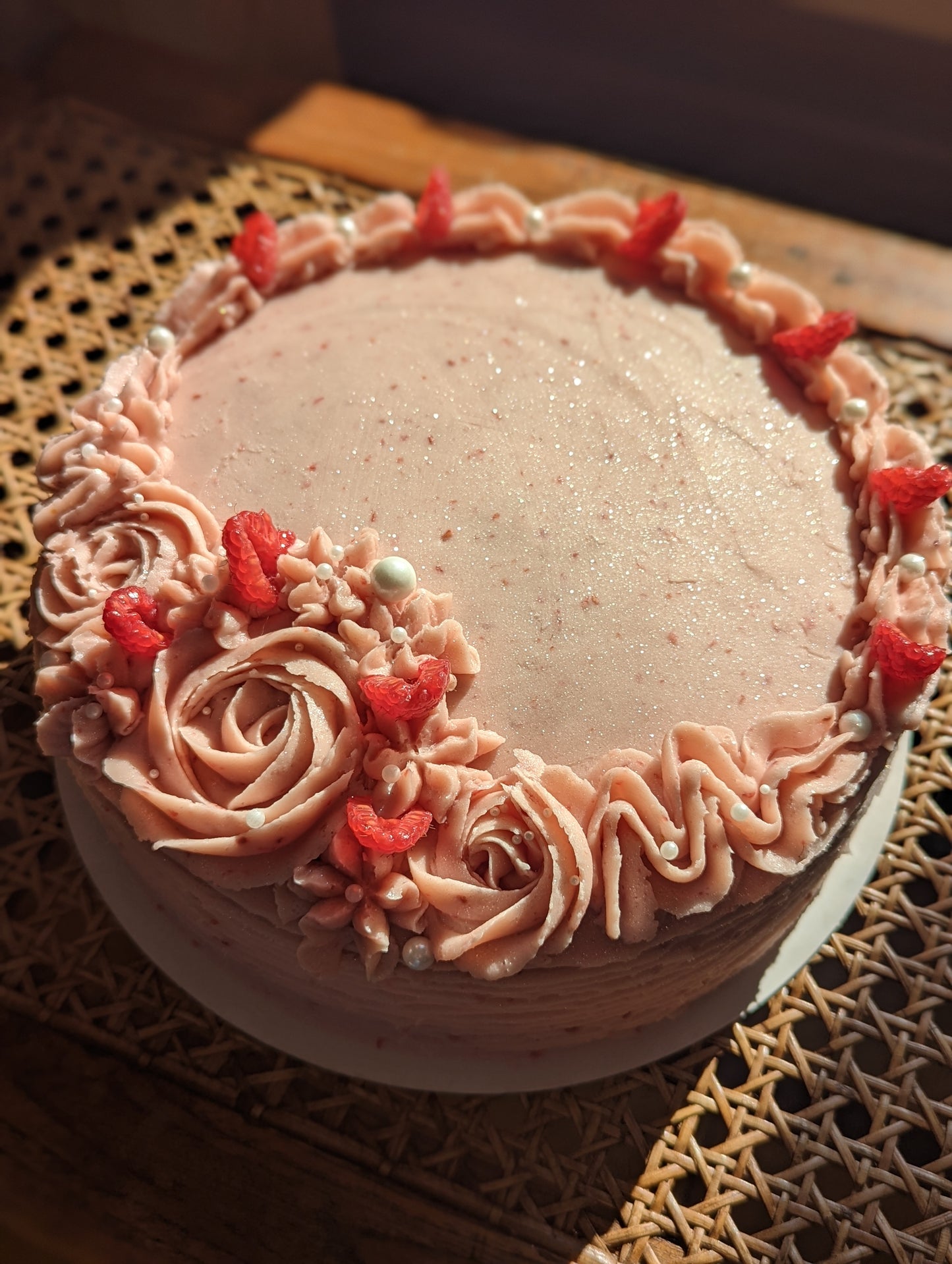 Classic French Vanilla Cake